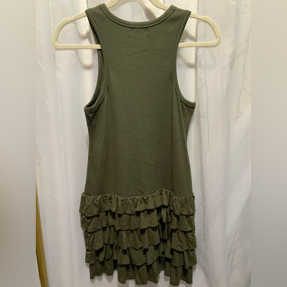 Edikted Margot Ruffle Hem Ribbed Mini Dress - Picture 5 of 7